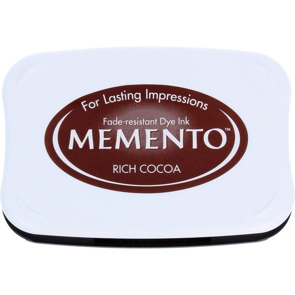 Artemio Tsukineko Memento Dye Ink Pad - Rich Cocoa