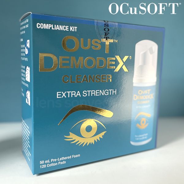 Ocusoft Ost Demodex Tea Tree Oil Eyelid Cleanser Eye Wash Eye Cleaning Eye Oil gland Meibomian gland