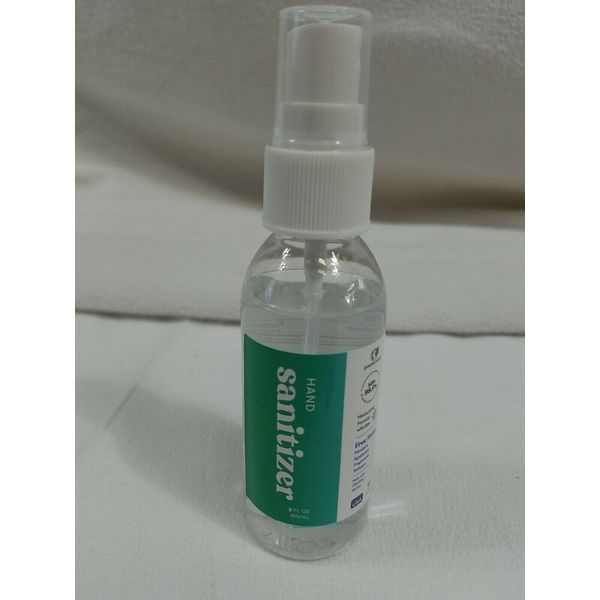 Greenerways Hand Sanitizer Spray 2oz Kills Germs-Aloe-70% Alcohol-LOT OF 28