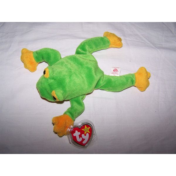 BEANIE BABIES Ty Smoochy The Frog