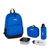 Slazenger Unisex Backpack and Lunch Box Royal One Size