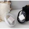 Portable Mini Transparent Zipper Storage Bag, Compact Multi-Function