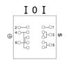 uxcell Drum Switch QS-15 3 Positon Forward/Off/Reverse Motor Control Aluminum Shell 15A