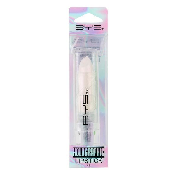 BYS Holographic Lipstick - Unicorn Glitter Sheer Pink