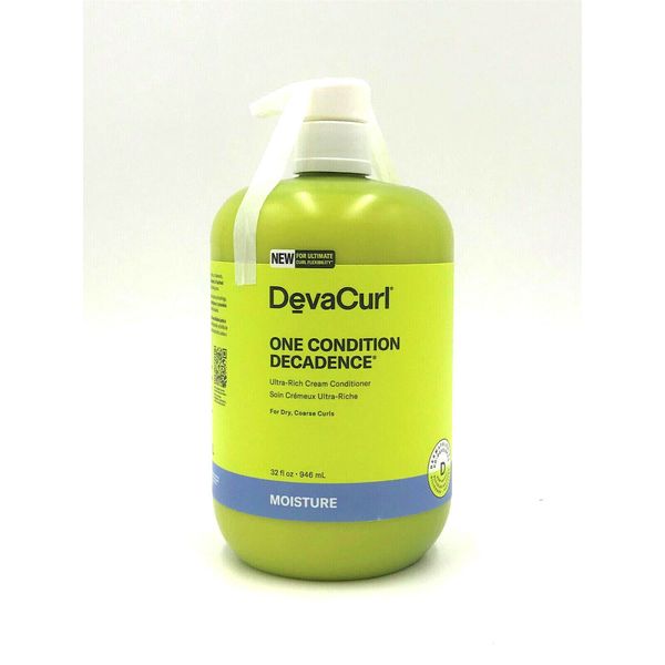 DevaCurl One Condition Decadence Ultra-Rich Cream Condition/Dry,Coarse Curls32oz