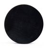 Solid Black Silicone Earring Plugs (28mm)