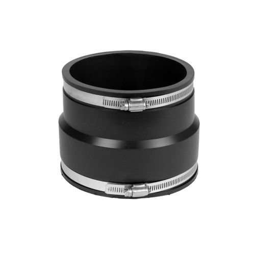 Fernco P1002-55 Flexible PVC Pipe Coupling for Clay to Cast Iron, Plastic or Steel Plumbing Connections