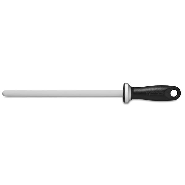 Wüsthof 10 Inch Ceramic Steel J3000, Black/Silver