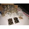 2-1/2" x 1-5/8" Butt Hinge Brass Finish Full Surface Mounting Sq Corner 20/2PK