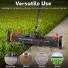 Pyle 24” Heavy-Duty Magnetic Sweeper w/ Wheels- Strong  & Durable Construction