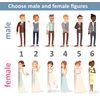 Ruby Wedding Anniversary (40 years) Gift Personalised Drinks Coaster. 12 Figures Choices, Any Names & Date