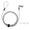Sanwa Supply SLE-39S Standard Slot Compatible Security Wire Dial Lock