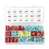 Conext link 510pcs Assorted Insulated Electrical Wire Terminal Crimp Connector Spade Set Kit