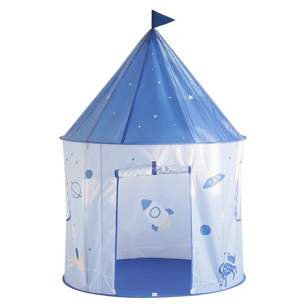 Room and Home Kids Tent, Children's Tent, Storage Toy, Indoor, Boys, Universe, 39.4 x 39.4 x 53.1 inches (100 x 100 x 135 cm)