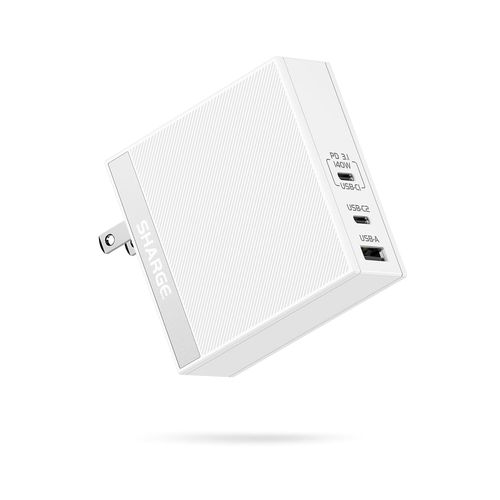 SHARGE USB C Charger 140W Fast GaN Charger, PD3.1 for MacBook, Phone 15, iPad, Galaxy, Google, and More