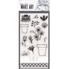 Ranger Wendy Vecchi Make Art Stamp, Die & Stencil Set-Flower Pot