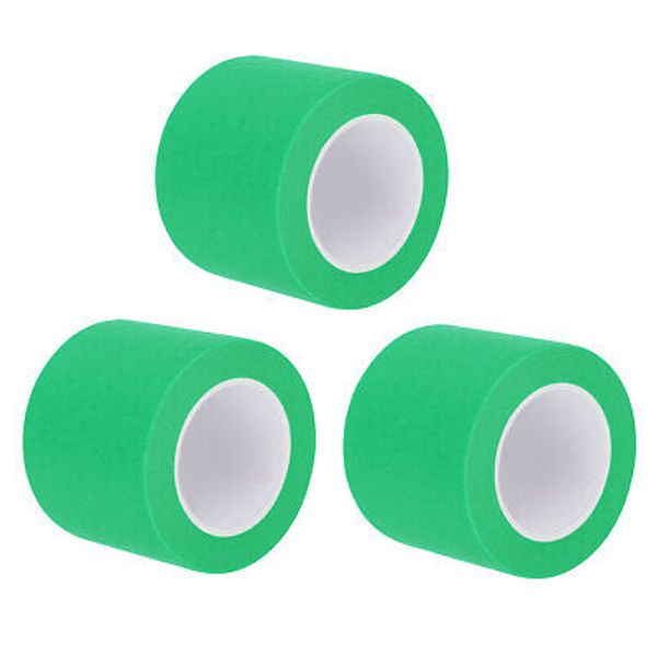 3 Pcs 2 Inch Wide 14 Yards Green Masking Tape Painters Tape Rolls