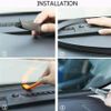 Car Front Windshield Panel Rubber Seal Strip Sealed Moulding Trim Accessories