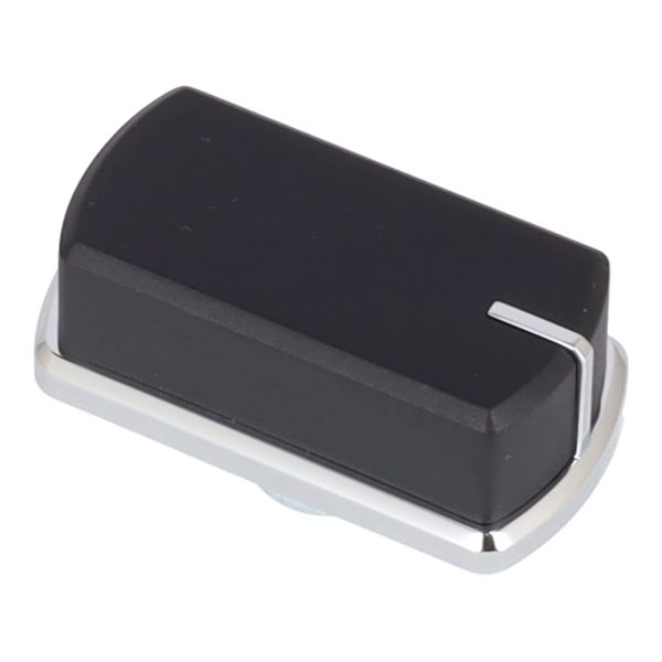 sparefixd for Belling Cooker Oven Black Silver Chrome Knob Switch