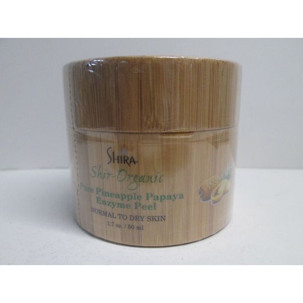 SHIRA shir organic pure pineapple papaya enzyme peel for dry skin  50ml/1.7oz