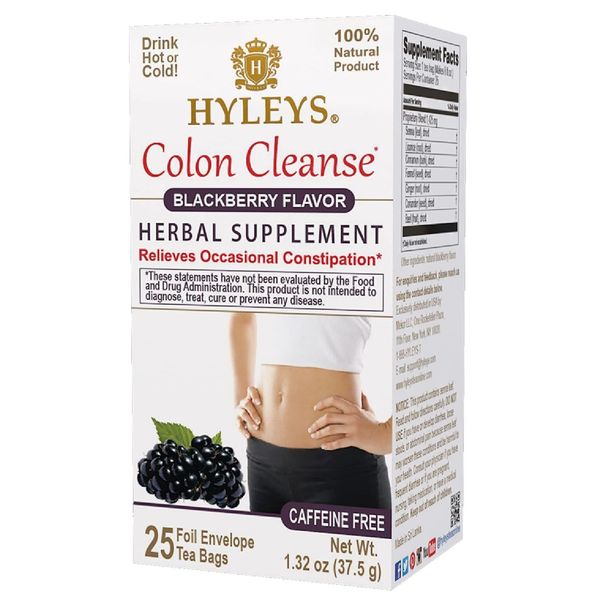 Hyleys Colon Cleanse Blackberry (1 Paquete)