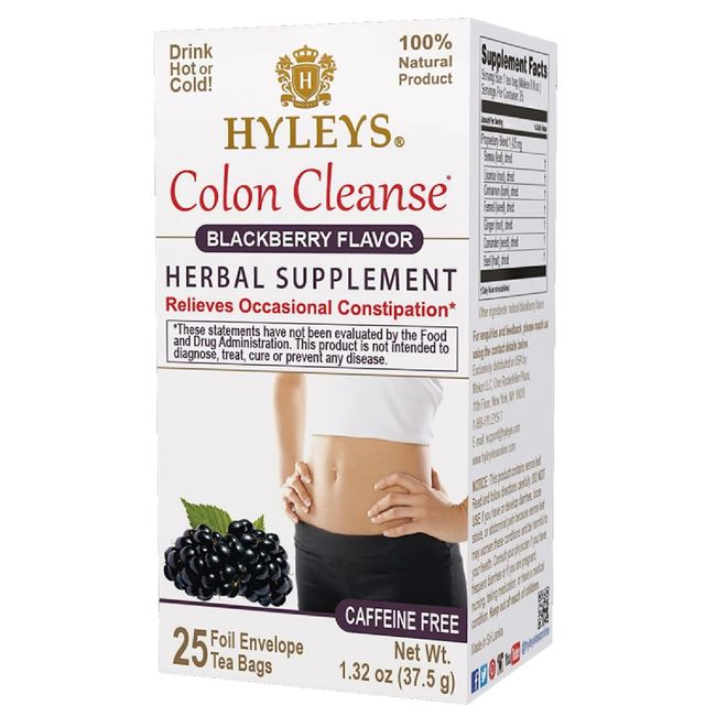 Hyleys Colon Cleanse Blackberry (1 Paquete)