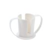 NRS Healthcare Beakers with Lids plus Two Handled Holder Set