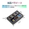 3DS Soft Case, Game Soft, Large Capacity, Storage Cassette, Memory Card (Blue), blue, Lightweight, Shock Resistant, Small