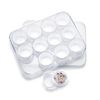 Reason Round Circle Parts Storage Case (110) 0.1 oz (2.5 g) (Non-Returns and Exchanges) 4 Box Set
