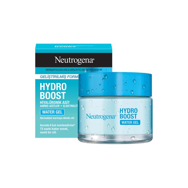 neutrogena hydro boost water jel normal ve karma ciltler için yüz nemlendirici 50ml