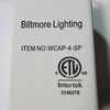 Biltmore Lighting UC9020B 4 Speed Fan Control Slide White Wall Cover Capacitive