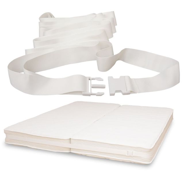 [Bed & Mattress] Mattress, Anti-Slip Band, Fasteners, [Advertised in the December Issue of Chick Club] Securely Secures 2 Mattresses to the Gaps of the Bed, Prevents Gaps from Slipping, Prevents