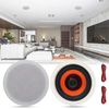 4*Herdio 6.5" 600W Ceiling Speakers Wireless Bluetooth Home Kitchen Wall Speaker