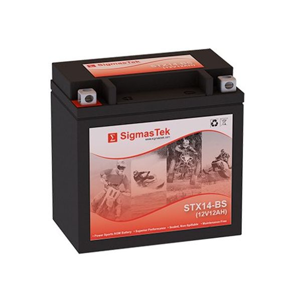 SigmasTek Motorcycle Battery Replacement Compatible with Napa 740-1886