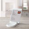 Farberware 5247629 Pro Spoon Rest with Tablet Holder, one size, White