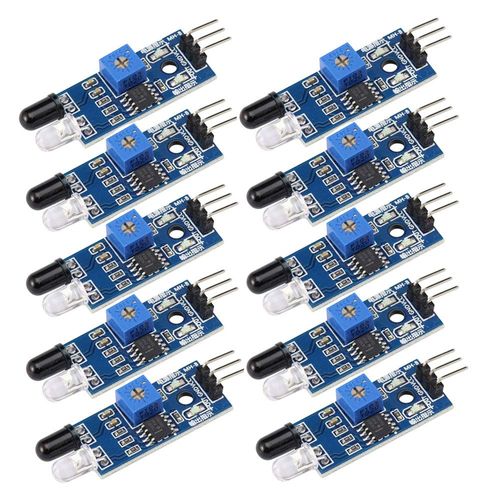 VKLSVAN 10pcs IR Infrared Obstacle Avoidance Sensor Module Smart Car Robot