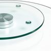 Tempered Glass Lazy Susan Rotating Turntable Serving Tray Cake Decorating Plate