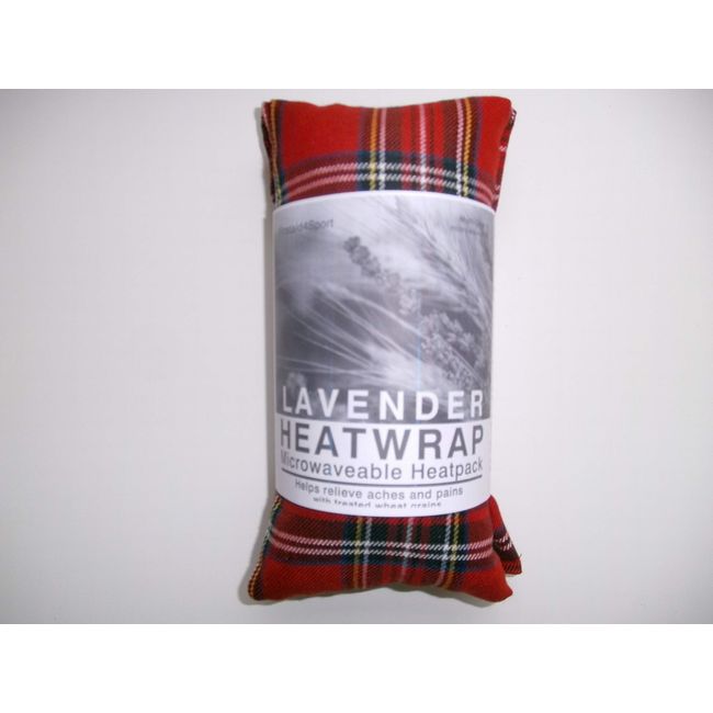 Herbal Heat Cushions Packs Bags - Wheat & Lavender - (Tartan)