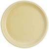 Hasami Ware Essence es Plate, Yellow Porcelain Glaze