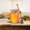 Olive Wood Honey Dipper 16cm