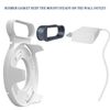 M9 Mesh Wall Mount Holder, Wi-Fi System, Wiring Storage, Screwless Mount, Easy Installation (3P)