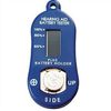 Hearing aid battery tester with spare battery Compartment