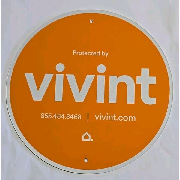 New Vivint Yard Security Sign. No post Included Only Sign 1 Pc