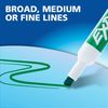 EXPO Low Odor Dry Erase Markers Chisel Tip Blue 12 Count