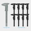 ATOMUS 1pc Large Vernier Calipers 8pcs Mini Vernier Calipers Vernier Plastic Measuring Tools Microblading Eyebrow Ruler Student Ruler