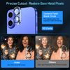 ivoler Camera Lens Protector for iPhone 16 / iPhone 16 Plus - 4 pack HD Clear Anti-Scratch Lens Tempered Glass