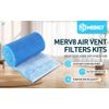 2 Pack Air Vent Filter for Home AC&Floor Register Filter Reduce Dust,Dirt,Pollen