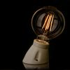 The Cable Store Ceramic Industrial E27 Ceiling/Wall Light Angled Lamp Holder