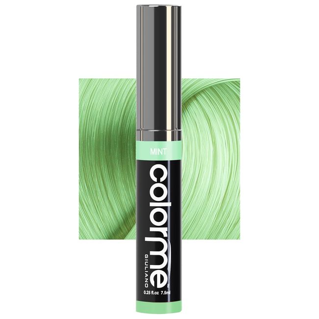 Colorme Root Touch Up Temporary Hair Mascara to color and Blend Semi Permanent Dye regrowth. Washes Out (MINT)