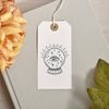 Magical Crystal Ball Halloween Rubber Stamp (Small 3 x 3cm)